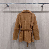 Pre Order Luxury Tie Waist Jacket