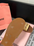Pre Order Luxury Double M Logo Slides