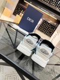 Pre Order Luxury Logo Trainers In Blue