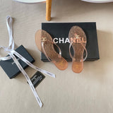 Pre Order Jelly Luxury Logo Flipflops