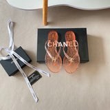 Pre Order Jelly Luxury Logo Flipflops
