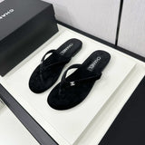 Pre Order Luxury Diamanté Logo Flip flops