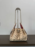 Pre Order Spotted Fur Luxe Design Bucket Bag