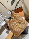 Pre Order Luxury Tote Wicker Bag