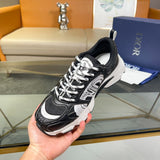 Pre Order Luxury White Logo Trainers In Black/White