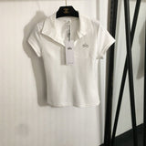 Pre Order Luxury Collar Yoga Tops (2 Colours)