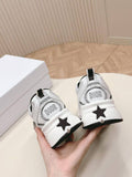 Pre Order Luxury Logo Trainers In Black & White