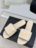 Pre Order Luxury Logo Velcro Slides