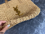 Pre Order Luxury Gold Letter Logo Basket Bag