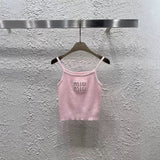 Pre Order Luxury Logo Crop Vest Tee