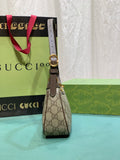 Pre Order Brown Luxe Logo Design Shoulder Bag
