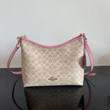 Pre Order Beige & Pink Printed Tote Bag