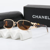 Pre Order Oval Gold Detail Sunglasses (6 Colours)
