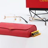 Pre Order Luxury Frameless Logo Glasses (6 Colours)
