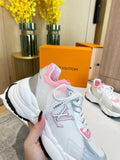 Pre Order Luxury Lv Trainers In Pink