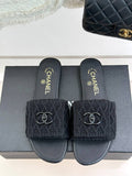 Pre Order Luxury Logo Velcro Slides