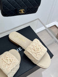Pre Order Luxury Logo Velcro Slides