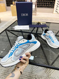 Pre Order Luxury Logo Trainers In Blue