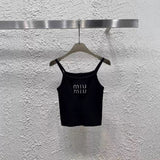 Pre Order Luxury Logo Crop Vest Tee