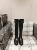 Pre Order High Leather Luxury Boots
