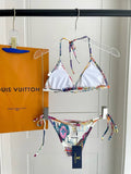 Pre Order 2pc Graffiti Bikini Set