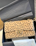 Pre Order Spotted Double Initial Fur Shoulderbag
