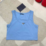Pre Order Luxury Crop Vest Tees