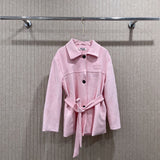 Pre Order Luxury Tie Waist Jacket