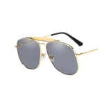 Gold Metal Frame Aviator Sunnies