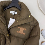 Pre Order Luxury Logo Belted Puffer Coat