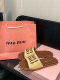 Pre Order Luxury Double M Logo Slides