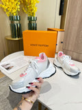 Pre Order Luxury Lv Trainers In Pink