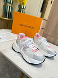 Pre Order Luxury Lv Trainers In Pink