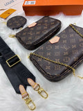 Pre Order Luxury Lv Trio bag with chain