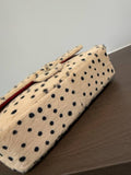 Pre Order Spotted Double Initial Fur Shoulderbag
