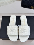 Pre Order Luxury Logo Velcro Slides