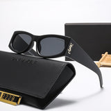 Pre Order Luxury Logo Rectangle Sunglasses (6 Colours)