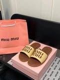 Pre Order Luxury Double M Logo Slides