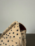 Pre Order Spotted Fur Luxe Design Bucket Bag