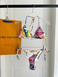 Pre Order 2pc Graffiti Bikini Set