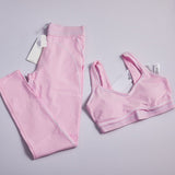 Pre Order 2Pc Luxury Bralet & Leggings Set (5 Colours)
