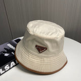 Pre Order Luxury Triangle Logo Bucket Hat (2 Colours)