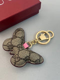 Pre Order Butterfly Luxury Logo Design Keychain