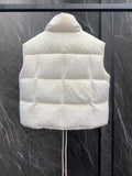 Pre Order Cream Luxury Logo Gilet