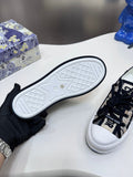 Pre Order Luxury Logo Pattern Design Platform Trainers