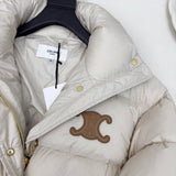 Pre Order Luxury Logo Belted Puffer Coat