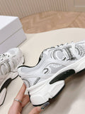 Pre Order Luxury Logo Trainers In Black & White