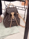 Pre Order Luxe Design Brown Rucksack