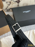 Pre Order Mini Black Leather Shoulder Bag