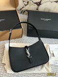 Pre Order Mini Black Leather Shoulder Bag